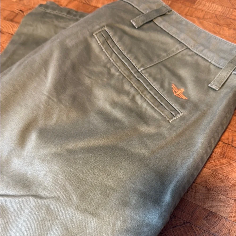 Dockers Green Chinos Versatile Cotton Twill - Picture 2 of 3
